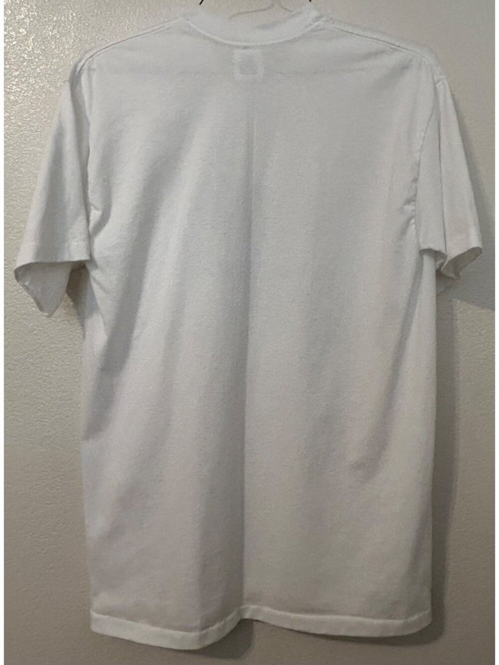 XL Vintage Graphic Single Stitch '90s Funny T-Shirt USA Streetwear Black White - Picture 3 of 8